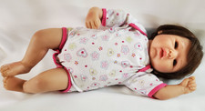 19 Reborn Doll, Paradise Charisma Baby doll. Lifesize in Original Sleepware