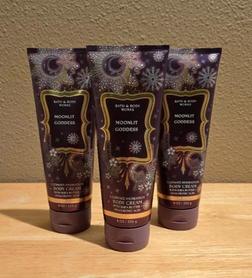 Bath & and Body Works Moonlit Goddess Ultimate Hydration  Body Cream - 3 pc