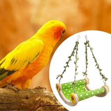 Bird Swing Toy Parrot Hanging Hammock Sun Conures Climbing Hammock Cockatiel Gym