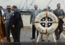 OCEAN LINER CRUISE SHIP BOAT VOYAGE TO VENEZUELA 8MM HOME Movie Film Reel C763