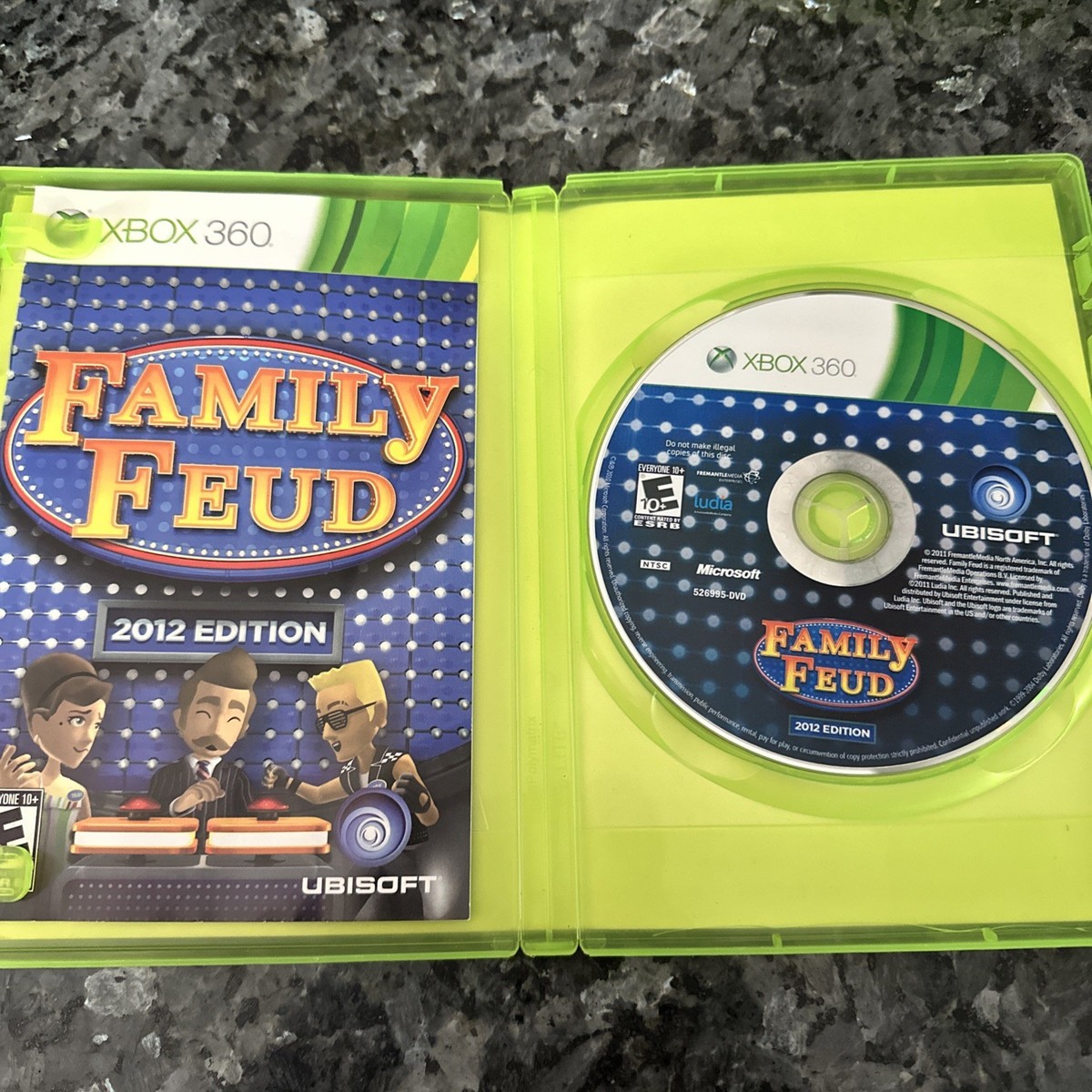 Family Feud -- 2012 Edition (Xbox 360, 2011) Complete Tested