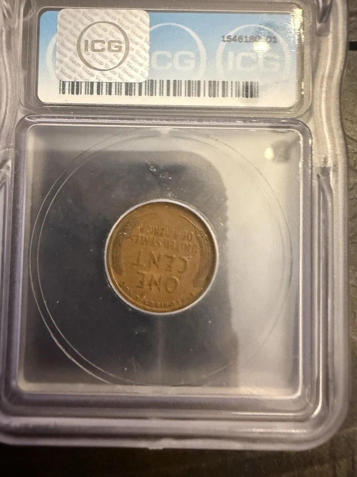 1914 Wheat Penny Error (Laminated) Graded By ICG F-12 - Image 4 of 4