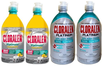 #ad #ad 4 PACK Cloralen Platinum Bleach Liquid Gel 20.29 Oz. for Home amp; Commercial Use $26.97