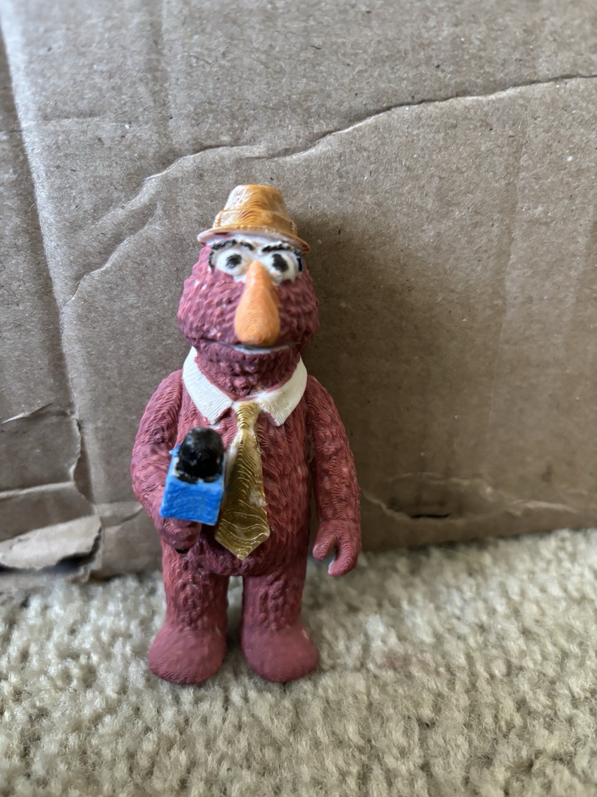 Sesame Street Custom Super7 Scale Reporter Telly Figure