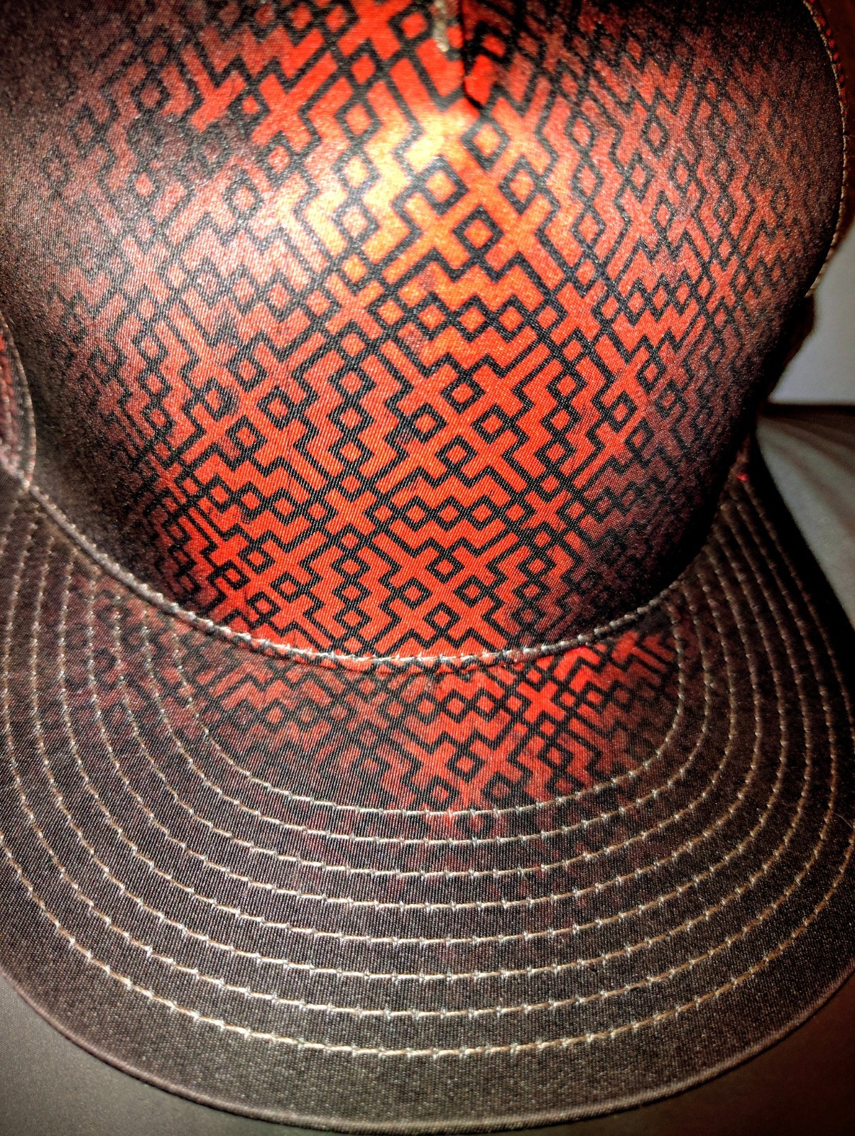 Tribal Nouveau Fitted Hat