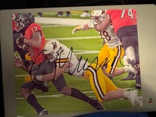Chad Muma signed 8x10 photo Wyoming Cowboys  autographed