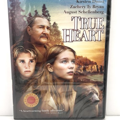 True Heart (DVD, 1997) Award Winner Kirsten Dunst Zachary Ty Bryan -NEW/SEALED-