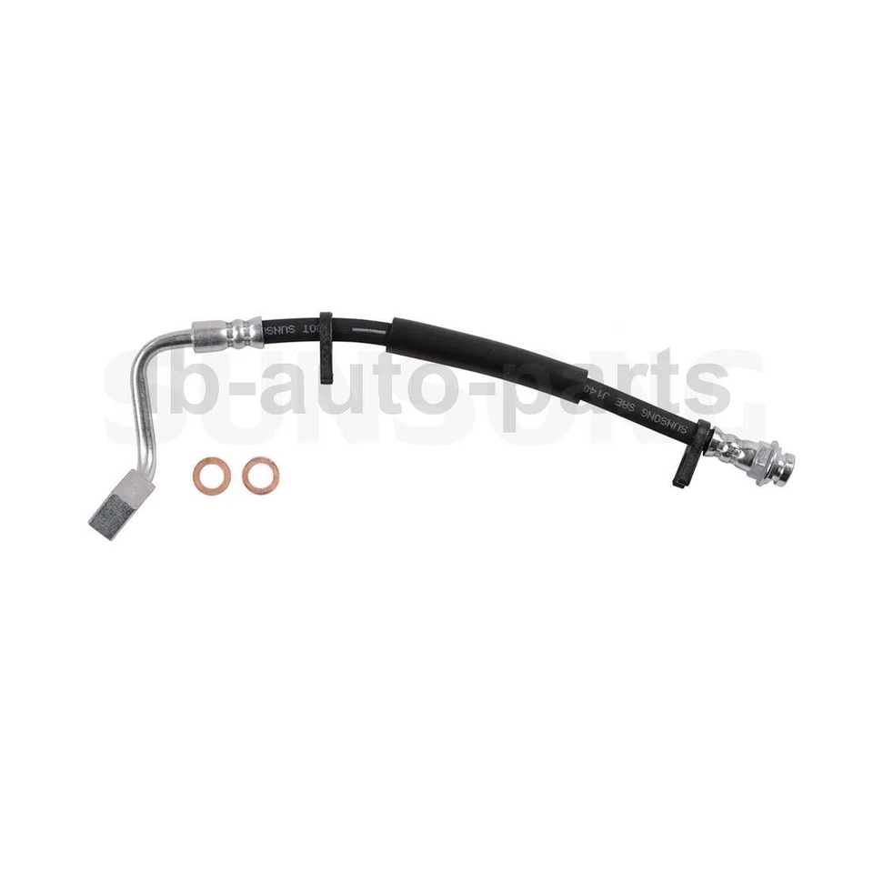 2X Manguera de línea de freno trasero Sunsong para Dodge Grand Caravan 2012 2013 2014 2015 Foto 3 de 4