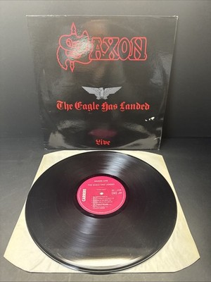 Saxon   The Eagle Has Landed Vinyl LP (1982)
