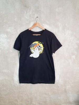 BUC-EES BOO YAH Graphic T-Shirt Herren Medium Schwarz Print Logo PA2455