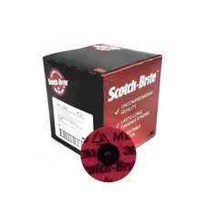 3M 07486 Scotch-Brite Roloc Surface Conditioning Disc 3 inch Medium (25 Discs) 
