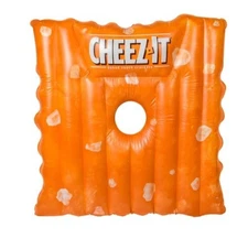 Cheez-It Pool Float – Extra Large Inflatable Snack Shaped Floatie for Pool