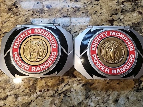 Vtg 1995 Mighty Morphin Power Rangers Micro Playset Bandai With Extra Figures