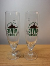 2 Biergläser Jever Pilsener 0,2 l ca. 70er J...