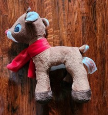 Dan Dee Rudolph The Red Nose Reindeer Plush Christmas Stuffed Animal Soft Toy