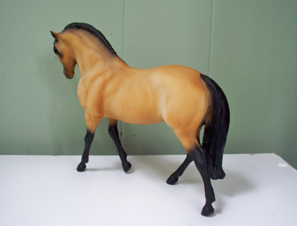 Breyer Buckskin Lusitano Andalusian Mare Mold 648 99 00 Exc Cond breyer-buckskin-lusitano-andalusian-mare-mold-648-99-00-exc-cond