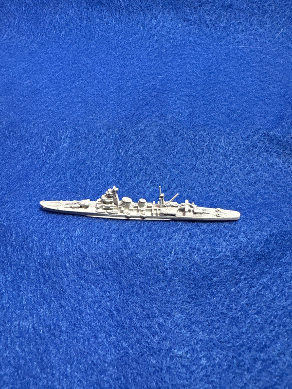 GHQ Micronauts WWII  1/2400, Japanese CA Aoba, cleaned, assembled, primed #3