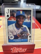 1990 U.S. Playing Cards Major League All-Stars - Ken Griffey Jr #JS FM