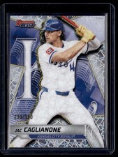 2025 Bowman's Best Lazer Jac Caglianone /350 Kansas City Royals