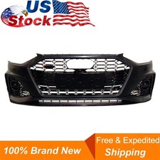 For Audi A4l S4 B9.5 2020 - 2024 Front Bumper Body Kit Include Grille Rs4 Style For Audi A4l S4 B9.5 2020 - 2024 Front Bumper Body Kit Include Grille Rs4 Style