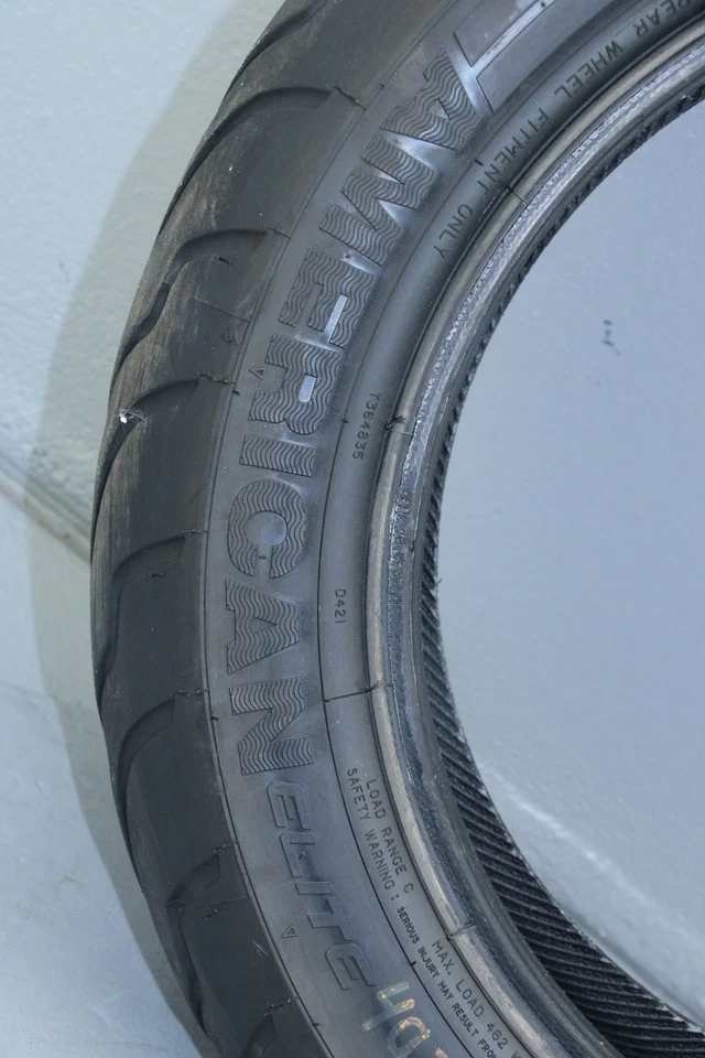 2015 Harley Electra Glide 16 дюймов задняя шина DUNLOP AMERICAN ELITE 180/65B16 81H - Изображение 4 из 4