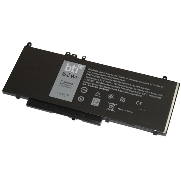 BTI NR1DY compatible 62Wh 4-cell battery for Dell Latitude E5470 E5570 Precision