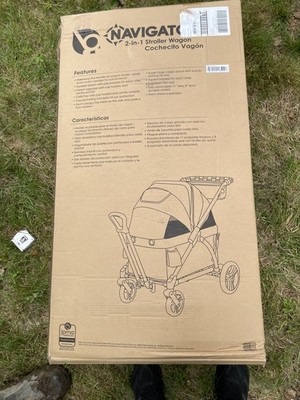 Baby Trend Navigator 2-in-1 Stroller Wagon - Desert Tan - Brand New