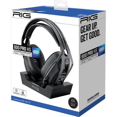 Nacon RIG 800 PRO HS Gaming-Headset Wireless Kopfhörer 24 h Betriebszeit