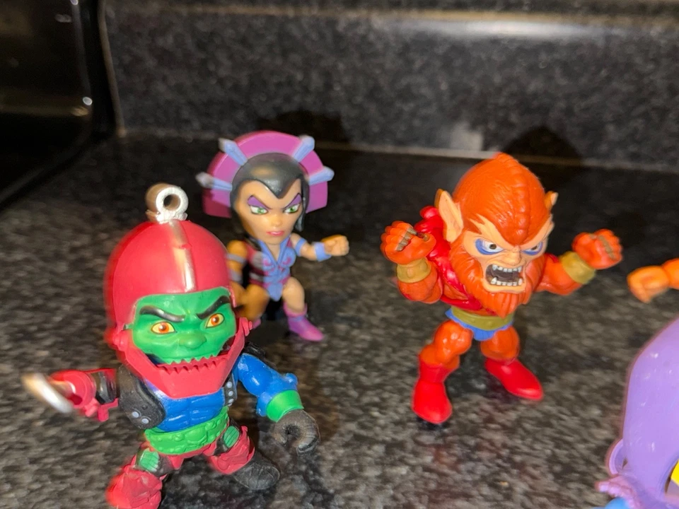 "9 mini figuras de acción de vinilo de 3"" MOTU Loyal Subjects Masters of the Universe" Foto 3 de 4