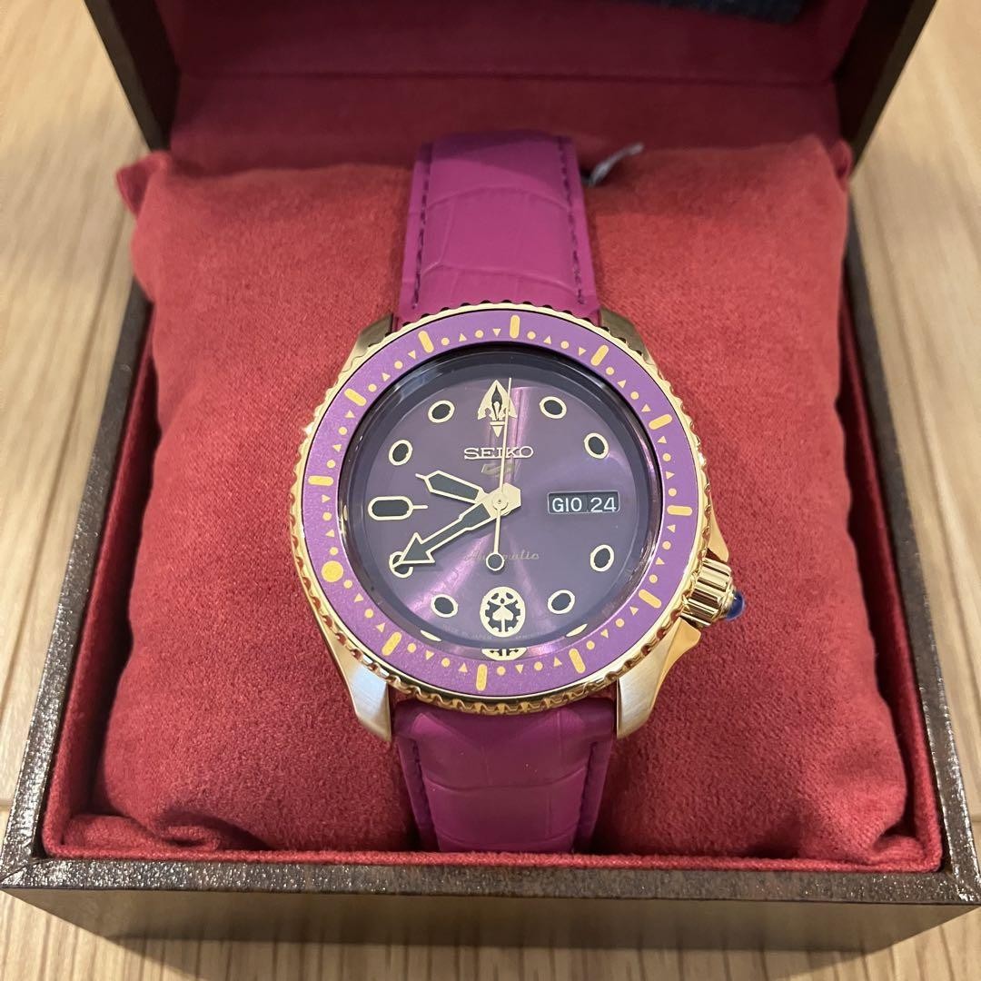 Seiko JoJo's Bizarre Adventure Giorno SBSA036 Limited Edition