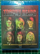 TROPHY HEADS (Blu-Ray) Full Moon Features, Charles Band, New/Sealed