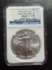 2015 * NGC * Silver Eagle S$1 * MS69 * EARLY RELEASES *