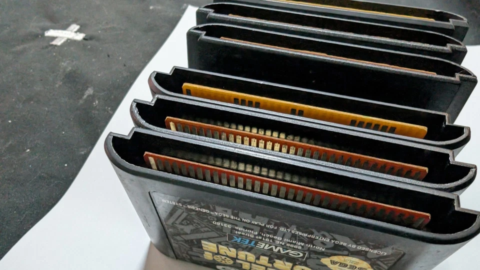 Sega Genesis - Sonic, Pac woman, Animaniacs, Aladdin, Jeopardy, Wheel O Fortune - Image 4 of 4