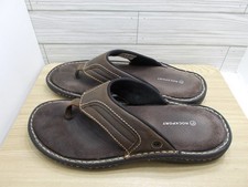 Rockport Men's Brown Leather Sandals K57223 Size 10