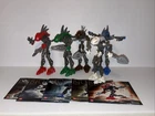 Lego BIONICLE VINTAGE RAHKSHI 8587 8588 8589 8590 8592 complete set of 5