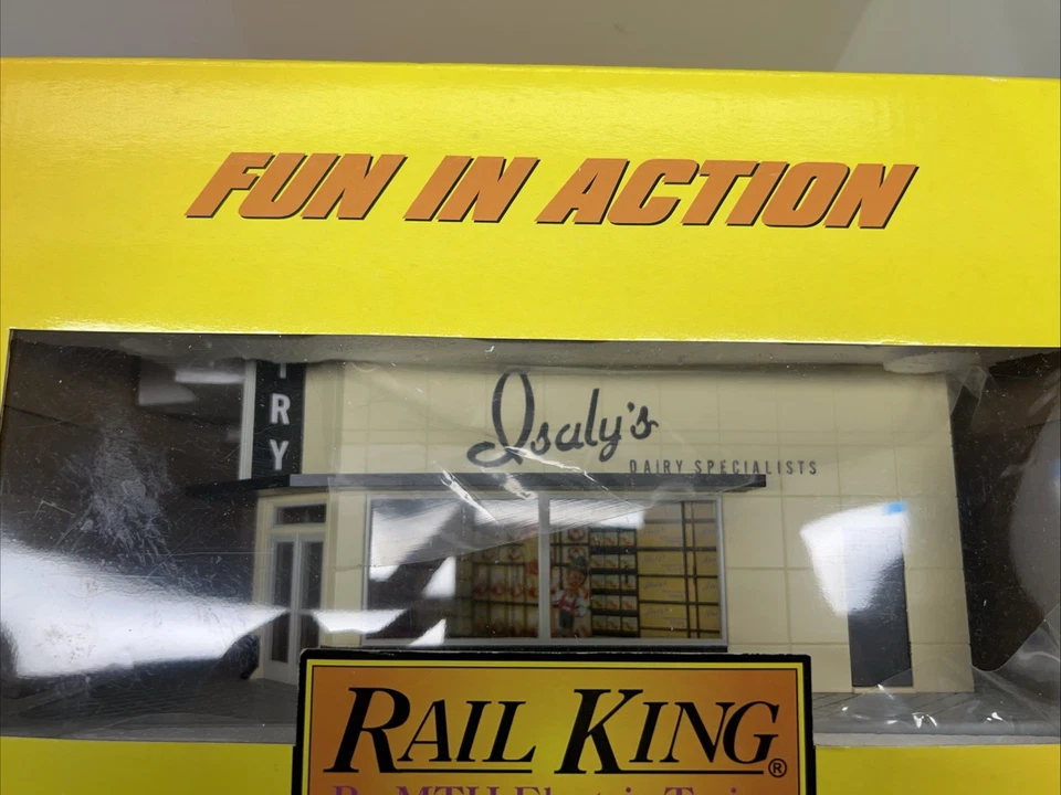MTH RAIL KING  ISALY'S MILK DAIRY CORNER STORE 30-90215 RARE NEW - Image 2 of 4