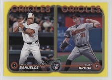2024 Topps Update Rookie Combo Yellow David Banuelos Bañuelos Matt Krook 0uf1