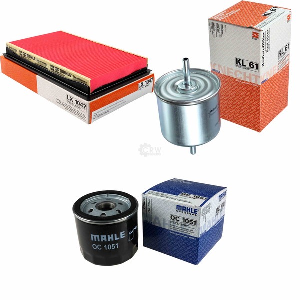 Mahle / Knecht Kraftstofffilter KL 61 Luftfilter LX 1047 ÖLfilter OC 1051-image