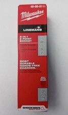 Milwaukee 49-66-5111 Shockwave Linemans 6PT 9...