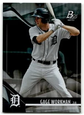 2021 Bowman Platinum #TOP-55 Gage Workman Top Prospects Detroit Tigers