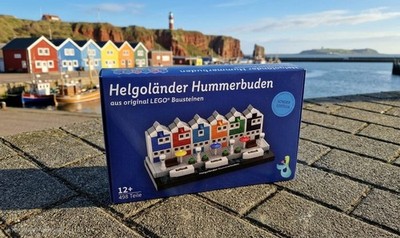 Skyline Helgoländer Hummerbuden aus Bausteinen mit Karton & Anleitung NEU LEGO