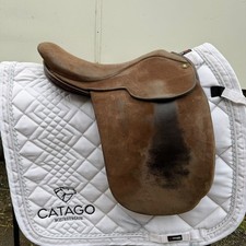 16’’ Fylde Hayden Brown suede show saddle 