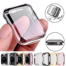 Screen Protector Cover TPU Case Apple Watch Series SE 6 5 4 3 38/40/42/44mm