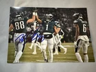 DALLAS GOEDERT SIGNED 4x6 PHOTO PHILADELPHIA EAGLES SUPER BOWL AUTOGRAPH