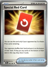 SPECIAL RED CARD 082/086 UNCOMMON CHAOS RISING POKEMON NEAR MINT