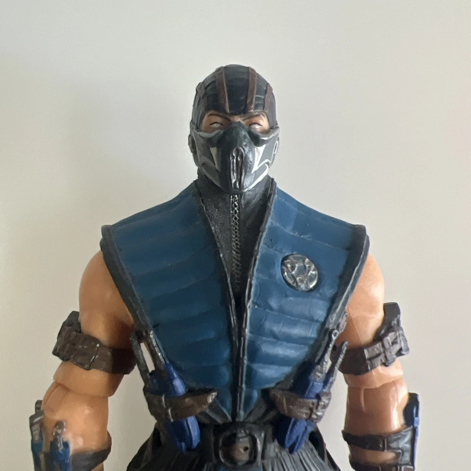 Figura de acción Mezco Mortal Kombat X Subzero 6” pulgadas - ¡BONITA! Foto 4 de 4