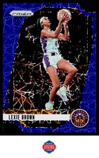 2024 Panini Prizm WNBA #110 Lexie Brown Blue Velocity Prizms