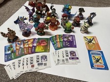 Skylanders Figures Lot of 17 Game Spyro, Giants, Trap-team Assorted, TESTED