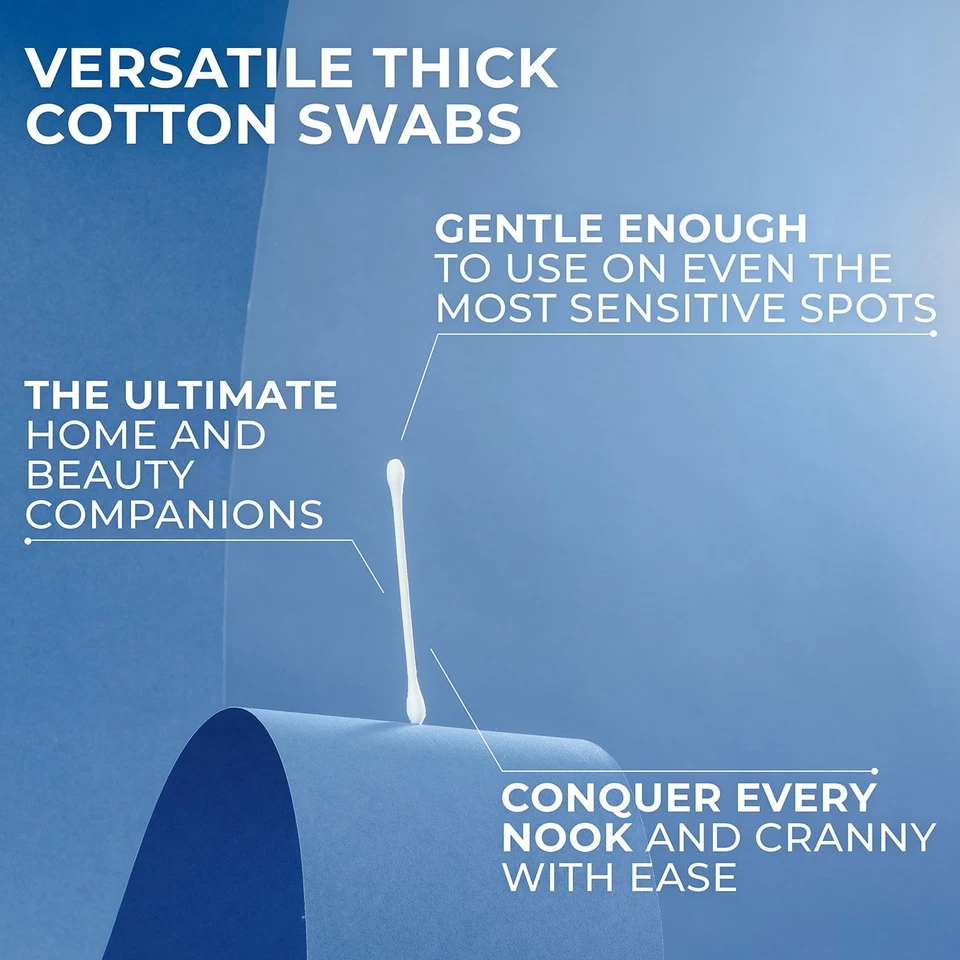 Q-tips Cotton Swabs, 1750 ct., 3 pk. - Image 3 of 4