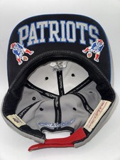 Mitchell  Ness Pat Patriot Snapback Hat Vintage New England Patriots Retro Cap